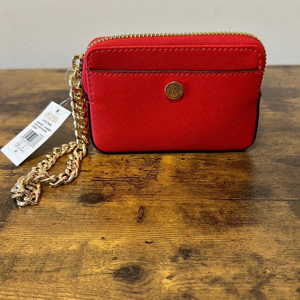 NWT Michael Kohrs small wristlet